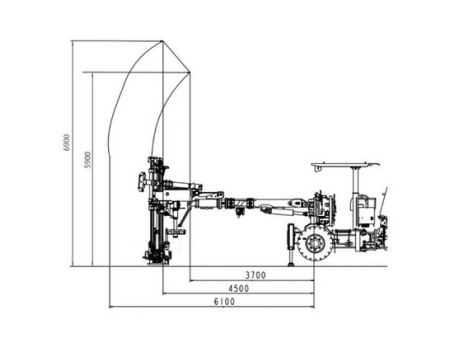 Hydraulic Bolting Jumbo, CYTM41/2 (HT91)
