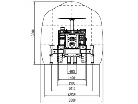 Hydraulic Drilling Jumbos, HT83-D  (for Tunneling)