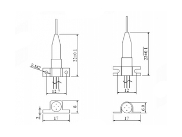 1310nm 8mw-10mw DFB High Power Pigtailed Laser Modules