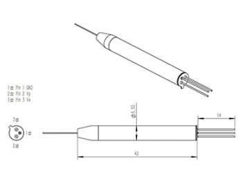 1X4 MEMS OSW Cylindric Device