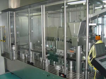 Medical Injection Bottle Washing Drying Sealing Production Line