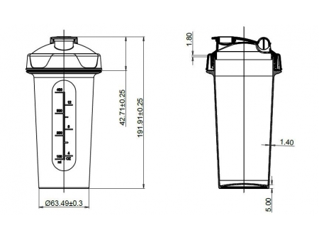 RC008 PET Canister