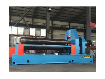 2000mm~3000mm 3-Roll Horizontal Plate Rolling and Bending Machine