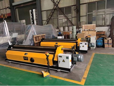 3-Roll Mechanical Plate Bending Machine