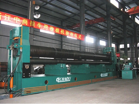 6000mm~9000mm 3-Roll Metal Plate Rolling and Bending Machine