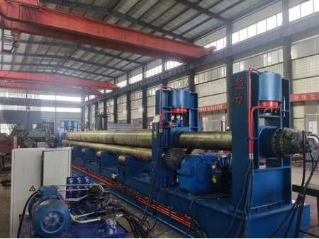 6000mm~9000mm 3-Roll Metal Plate Rolling and Bending Machine