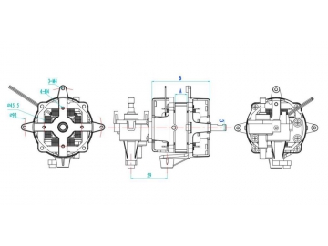 YY60 Series Capacitor Start Single Phase Induction Motor