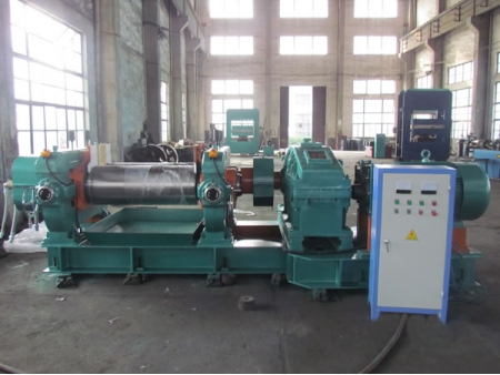 Rubber Mixing Mill with Stock Blender( H Type)