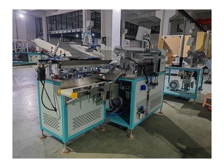 Automatic Paper Tube Labeling and Cutting Machine (with White Glue), WT-580X