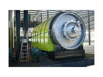 Waste Rubber Pyrolysis Oil Plant