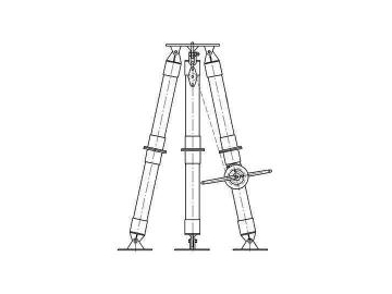 A-Shape Lattice Gin Pole