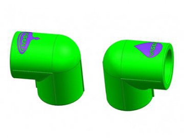 Double Shot, Hot Runner Mold for PPR Pipe Fittings