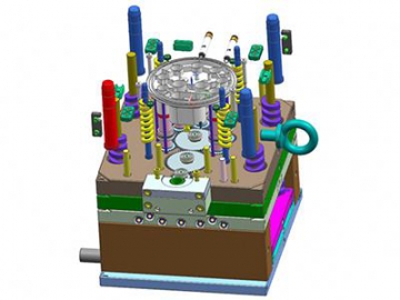 Plastic Injection Molds for PA Material Cable Accessories