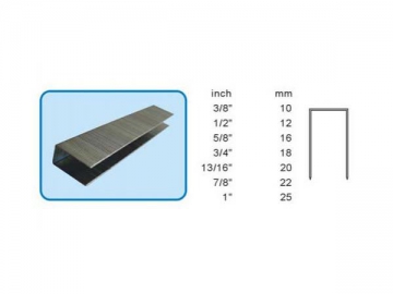 Wide Crown Staples