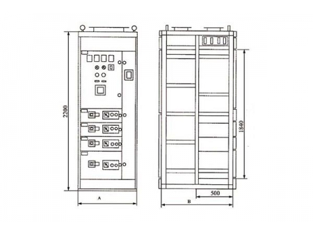 GCS Low Voltage Switchgear Cabinet