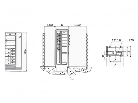 GCS Low Voltage Switchgear Cabinet