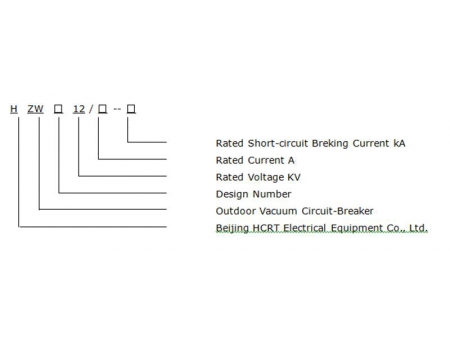 Outdoor Vacuum Circuit Breaker, HZW20-12