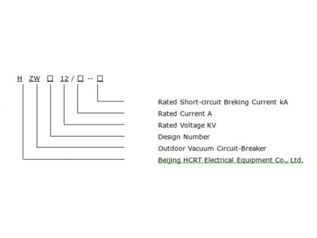 Outdoor Vacuum Circuit Breaker, HZW32-12