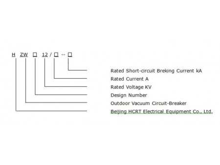 Outdoor Vacuum Circuit Breaker, HZW8-12, T630-25G