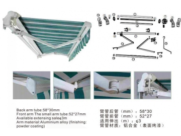 DC-A006 Retractable Awning