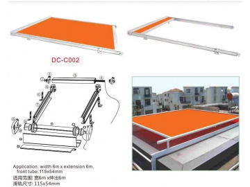 DC-C002 Sky Dome Retractable Awning