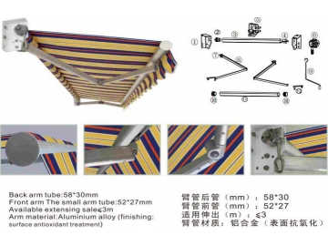 DC-A004 Retractable Awning