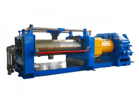 Dual Output Shaft Rubber Mixing Mill