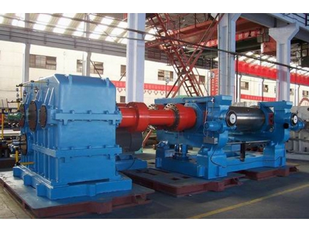 Dual Output Shaft Rubber Mixing Mill