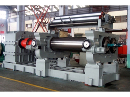 Dual Output Shaft Rubber Mixing Mill