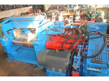 Dual Output Shaft Rubber Mixing Mill