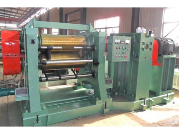 Two Roll Rubber Calendering Machine