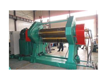 Two Roll Rubber Calendering Machine