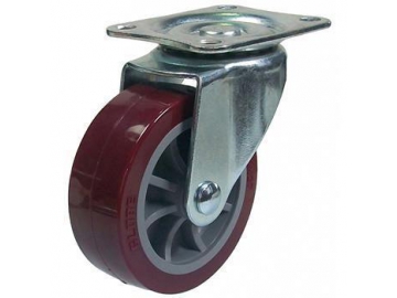 10~50kg Polyurethane Wheel Swivel Caster
