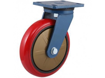 250~1500kg Iron Core Polyurethane Wheel Caster