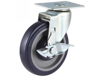 60~100kg High Strength Polyurethane Wheel Swivel Caster