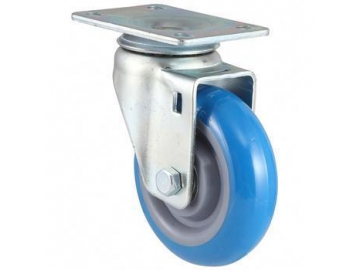 50~140kg Polyurethane Wheel Swivel Caster