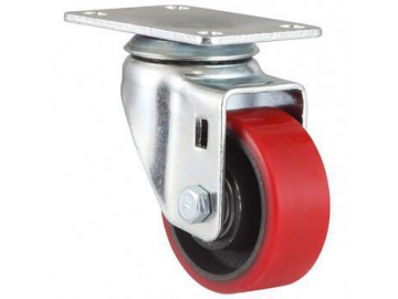 50~140kg Polyurethane Wheel Swivel Caster