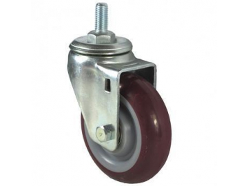 50~140kg Polyurethane Wheel Swivel Caster