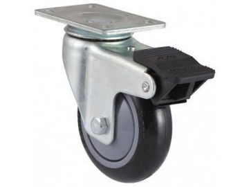 50~140kg Polyurethane Wheel Swivel Caster