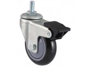 50~140kg Polyurethane Wheel Swivel Caster