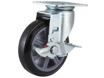 200~350kg Heavy Duty Polyurethane Wheel Swivel Caster