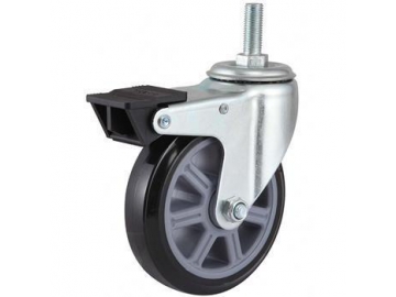 200~350kg Heavy Duty Polyurethane Wheel Swivel Caster