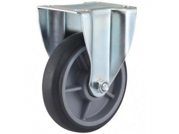 150~220kg Heavy Duty High Strength Artificial Rubber Wheel Swivel Caster