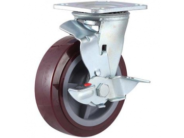 280~420kg Heavy Duty Polyurethane Wheel Caster