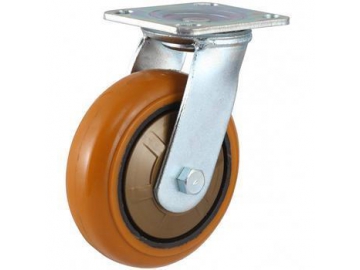 280-420kg Iron Core Polyurethane Wheel Caster