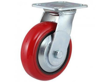 280-420kg Iron Core Polyurethane Wheel Caster