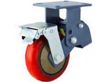 280-420kg Shock Absorbing Polyurethane Wheel Caster