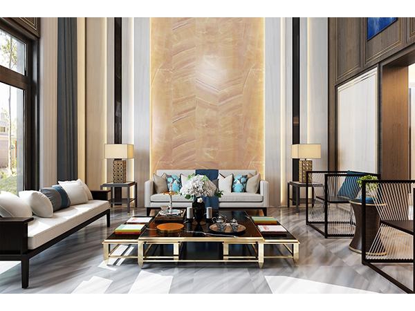 Orange Onyx Marble Tile | Porcelain Decorative Tiles | GANI Tile | ETW ...