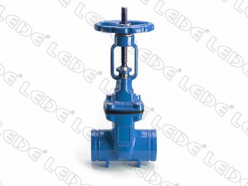 Water Flow Control OS&Y Grooved End Gate Valve