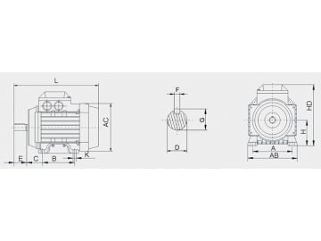 YE3 Series AC Induction Motor, Asynchronous Motor